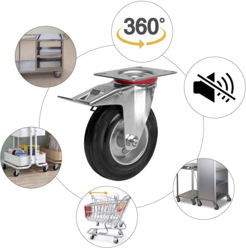 Zestaw jezdny 4 kółka MOVER meblowe 400 kg Zestaw jezdny 4 kółka MOVER meblowe 400 kg