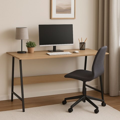 Biurko loftowe komputerowe GRENEN MODERN OAK Biurko loftowe komputerowe GRENEN MODERN OAK