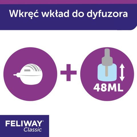 Ceva Animal Health Polska Sp. Z O.o Feliway Classic Dyfuzor 48ml Ceva Animal Health Polska Sp. z o.o. Ceva Animal Health Polska Sp. Z O.o Feliway Classic Dyfuzor 48ml Ceva Animal Health Polska Sp. z o.o.