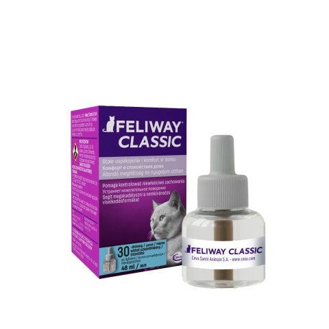 Ceva Animal Health Polska Sp. Z O.o Feliway Classic Wkład Dyfuzora 48ml Ceva Animal Health Polska Sp. z o.o. Ceva Animal Health Polska Sp. Z O.o Feliway Classic Wkład Dyfuzora 48ml Ceva Animal Health Polska Sp. z o.o.