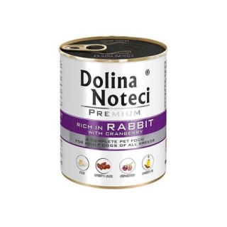 Dolina Noteci Premium Królik Z Żurawiną 800g Dolina Noteci