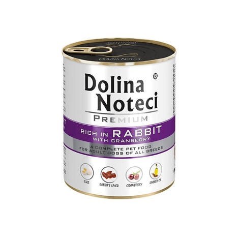 Dolina Noteci Premium Królik Z Żurawiną 800g Dolina Noteci