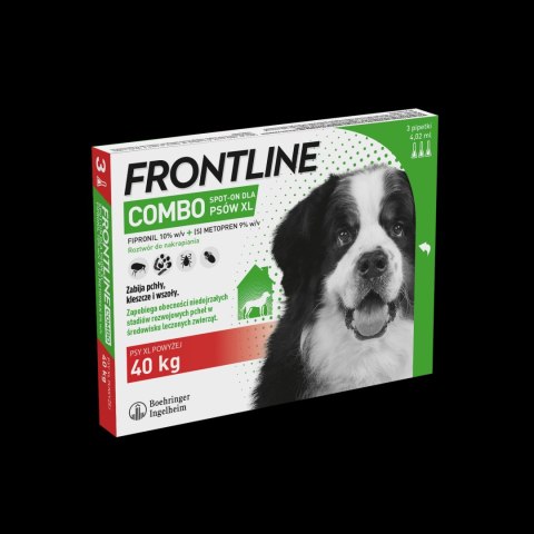 FRONTLINE Combo Spot-On Dla Psów 3x4,02ml Frontline (Boehringer Ingelheim) FRONTLINE Combo Spot-On Dla Psów 3x4,02ml Frontline (Boehringer Ingelheim)