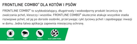FRONTLINE Combo Spot-On Dla Psów 3x4,02ml Frontline (Boehringer Ingelheim) FRONTLINE Combo Spot-On Dla Psów 3x4,02ml Frontline (Boehringer Ingelheim)
