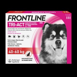 FRONTLINE Tri-Act Dla Psów 3x6ml Frontline (Boehringer Ingelheim)