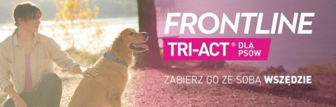 FRONTLINE Tri-Act Dla Psów 3x6ml Frontline (Boehringer Ingelheim) FRONTLINE Tri-Act Dla Psów 3x6ml Frontline (Boehringer Ingelheim)
