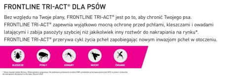 FRONTLINE Tri-Act Dla Psów 3x6ml Frontline (Boehringer Ingelheim) FRONTLINE Tri-Act Dla Psów 3x6ml Frontline (Boehringer Ingelheim)