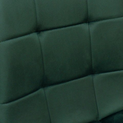 Krzesło welurowe MONTANA VELVET ciemnozielone Krzesło welurowe MONTANA VELVET ciemnozielone