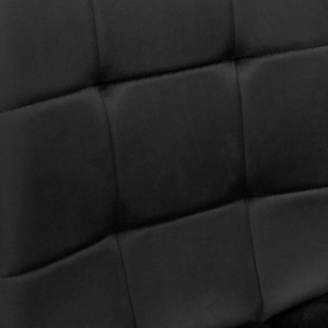Krzesło welurowe MONTANA VELVET czarne Krzesło welurowe MONTANA VELVET czarne