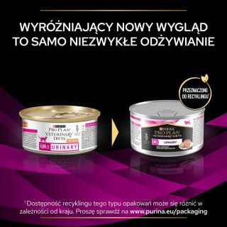 PURINA Pro Plan Veterinary Diets UR Urinary Cat Indyk 195g PRO PLAN Veterinary Diets
