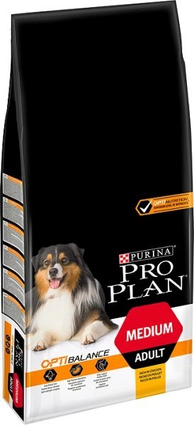 Purina Pro Plan Medium Adult Optibalance Kurczak I Ryż 14kg Purina Pro Plan