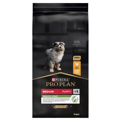 Purina Pro Plan Medium Puppy Optistart Kurczak I Ryż 12kg Purina Pro Plan Purina Pro Plan Medium Puppy Optistart Kurczak I Ryż 12kg Purina Pro Plan