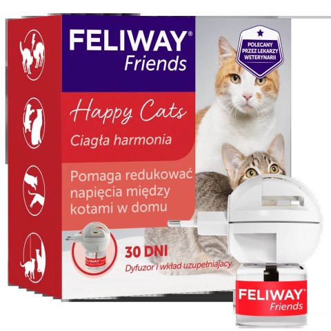 Ceva Animal Health Polska Sp. Z O.o Feliway Friends Dyfuzor 48ml + Wkład 48ml Ceva Animal Health Polska Sp. z o.o. Ceva Animal Health Polska Sp. Z O.o Feliway Friends Dyfuzor 48ml + Wkład 48ml Ceva Animal Health Polska Sp. z o.o.