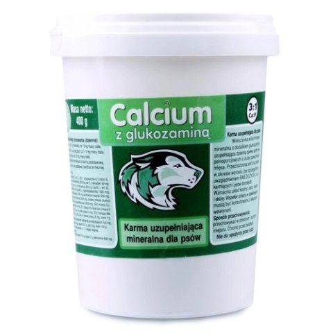 Mikita Calcium Can Vit Plus Zielony 400g COLMED S.C. Mikita Calcium Can Vit Plus Zielony 400g COLMED S.C.