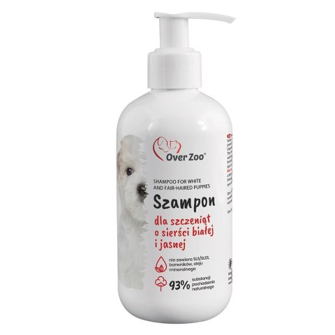 OVER ZOO Szampon Dla Szczeniąt O Jasnej/Białej Sierści 250ml Over Zoo OVER ZOO Szampon Dla Szczeniąt O Jasnej/Białej Sierści 250ml Over Zoo