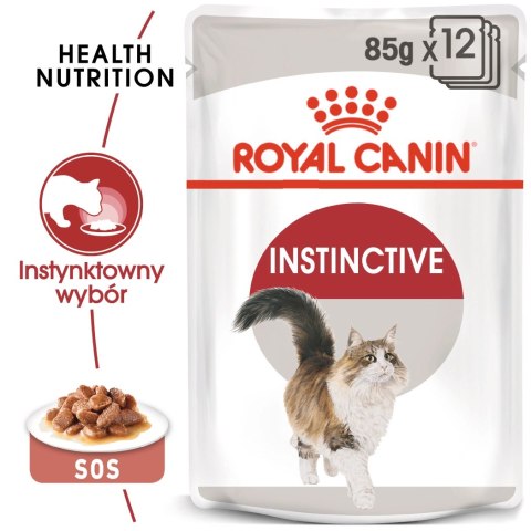 ROYAL CANIN Instinctive Gravy 12x85g Royal Canin ROYAL CANIN Instinctive Gravy 12x85g Royal Canin