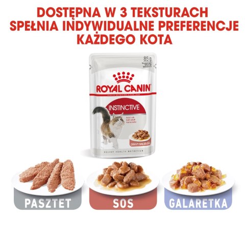 ROYAL CANIN Instinctive Gravy 12x85g Royal Canin ROYAL CANIN Instinctive Gravy 12x85g Royal Canin