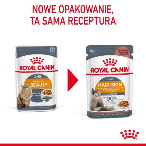ROYAL CANIN Intense Beauty Gravy 12x85g Royal Canin ROYAL CANIN Intense Beauty Gravy 12x85g Royal Canin