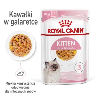 ROYAL CANIN Kitten Instinctive W Galaretce 12x85g Royal Canin
