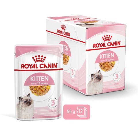 ROYAL CANIN Kitten Instinctive W Galaretce 12x85g Royal Canin ROYAL CANIN Kitten Instinctive W Galaretce 12x85g Royal Canin