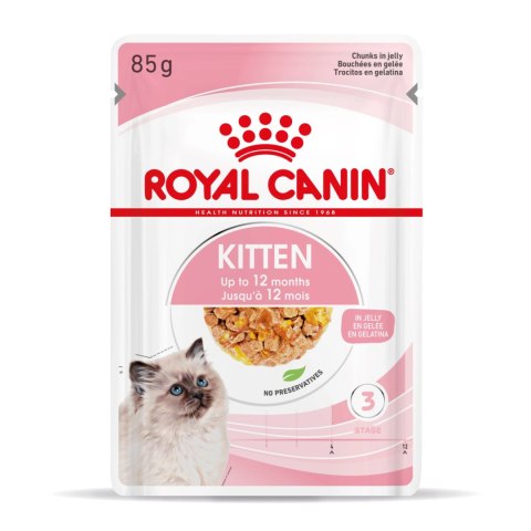 ROYAL CANIN Kitten Instinctive W Galaretce 12x85g Royal Canin ROYAL CANIN Kitten Instinctive W Galaretce 12x85g Royal Canin