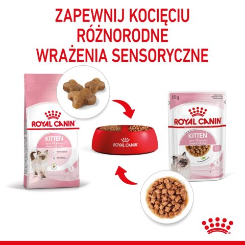 ROYAL CANIN Kitten Instinctive W Sosie 12x85g Royal Canin ROYAL CANIN Kitten Instinctive W Sosie 12x85g Royal Canin