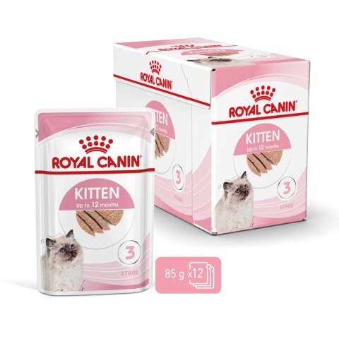 ROYAL CANIN Kitten Pasztet 12x85g Royal Canin ROYAL CANIN Kitten Pasztet 12x85g Royal Canin