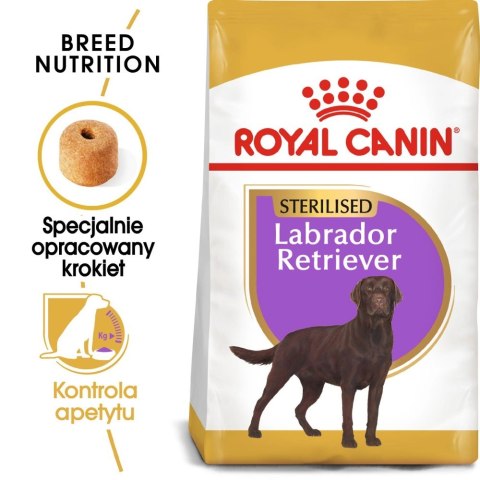 ROYAL CANIN Labrador Retriever Sterilised 12kg Royal Canin ROYAL CANIN Labrador Retriever Sterilised 12kg Royal Canin