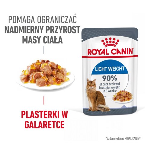 ROYAL CANIN Light Weight Care W Galaretce 12x85g Royal Canin ROYAL CANIN Light Weight Care W Galaretce 12x85g Royal Canin