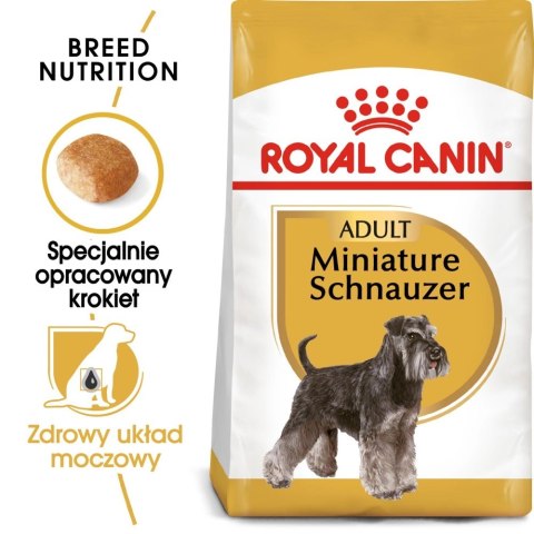 ROYAL CANIN Miniature Schnauzer Adult 3kg Royal Canin ROYAL CANIN Miniature Schnauzer Adult 3kg Royal Canin
