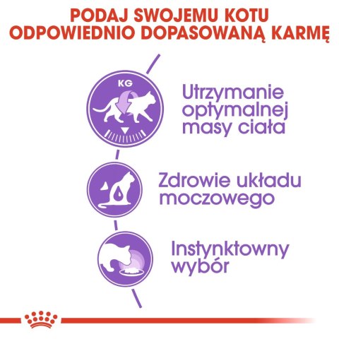 ROYAL CANIN Sterilised W Sosie 12x85g Royal Canin ROYAL CANIN Sterilised W Sosie 12x85g Royal Canin