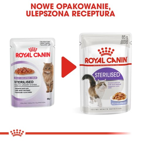 ROYAL CANIN Sterilised W Sosie 12x85g Royal Canin ROYAL CANIN Sterilised W Sosie 12x85g Royal Canin
