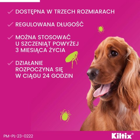 Bayer Kiltix Obroża Na Kleszcze I Pchły Dla Psa 53cm Bayer Bayer Kiltix Obroża Na Kleszcze I Pchły Dla Psa 53cm Bayer