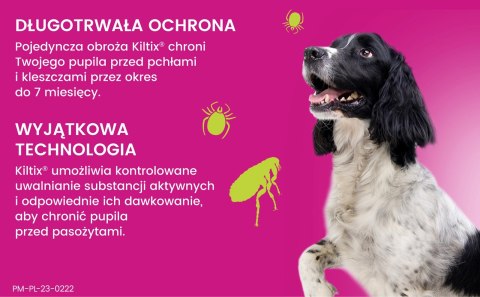 Bayer Kiltix Obroża Na Kleszcze I Pchły Dla Psa 53cm Bayer Bayer Kiltix Obroża Na Kleszcze I Pchły Dla Psa 53cm Bayer