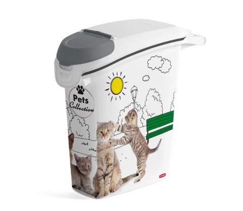 Curver PetLife Pojemnik Do Przechowywania Karmy W Koty 10l Curver Curver PetLife Pojemnik Do Przechowywania Karmy W Koty 10l Curver