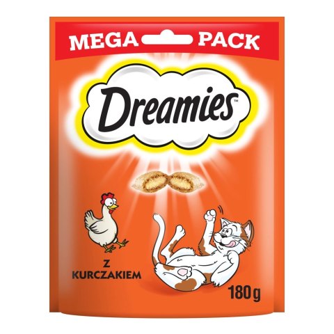 DREAMIES Przysmak Dla Kota Z Kurczakiem 180g Dreamies DREAMIES Przysmak Dla Kota Z Kurczakiem 180g Dreamies