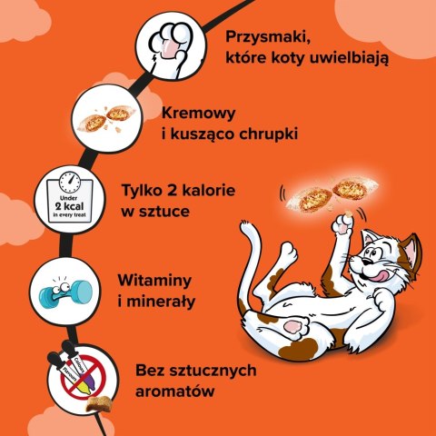 DREAMIES Przysmak Dla Kota Z Kurczakiem 180g Dreamies DREAMIES Przysmak Dla Kota Z Kurczakiem 180g Dreamies