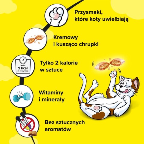 DREAMIES Przysmak Dla Kota Z Serem 180g Dreamies DREAMIES Przysmak Dla Kota Z Serem 180g Dreamies