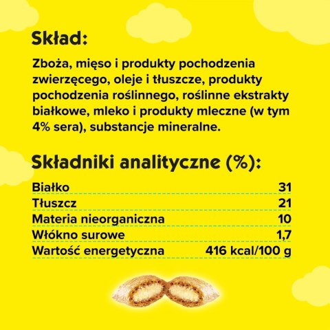 DREAMIES Przysmak Dla Kota Z Serem 180g Dreamies DREAMIES Przysmak Dla Kota Z Serem 180g Dreamies