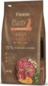 Fitmin Purity Adult Grainfree Beef 12kg Fitmin