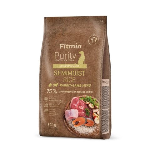 Fitmin Purity Rice Semimoist Rabbit&Lamb 800g Fitmin Fitmin Purity Rice Semimoist Rabbit&Lamb 800g Fitmin