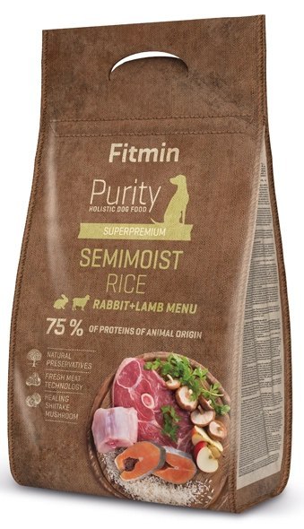 Fitmin Purity Rice Semimoist Rabbit&Lamb 800g Fitmin Fitmin Purity Rice Semimoist Rabbit&Lamb 800g Fitmin
