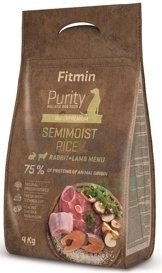 Fitmin Purity Semimoist Rabbit, Lamb & Rice 4kg Fitmin