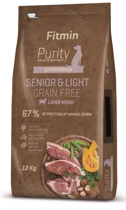 Fitmin Purity Senior Grainfree Light Lamb 12kg Fitmin Fitmin Purity Senior Grainfree Light Lamb 12kg Fitmin
