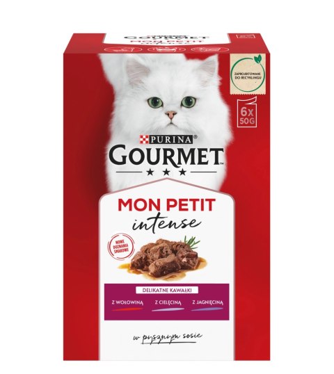 GOURMET Mon Petit Mięsne Fileciki 6x50g Gourmet GOURMET Mon Petit Mięsne Fileciki 6x50g Gourmet