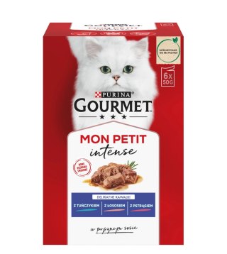 GOURMET Mon Petit Rybne Fileciki 6x50g Gourmet