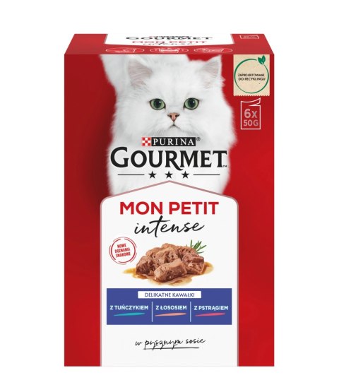 GOURMET Mon Petit Rybne Fileciki 6x50g Gourmet GOURMET Mon Petit Rybne Fileciki 6x50g Gourmet