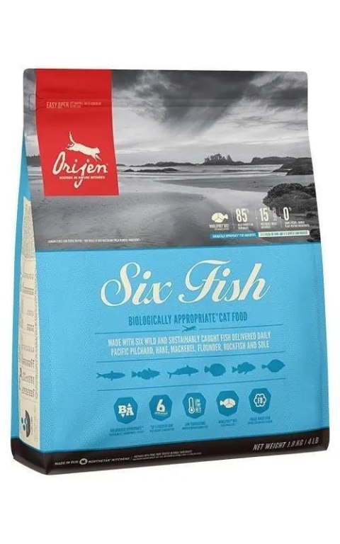 Orijen Six Fish Cat 1,8kg Orijen
