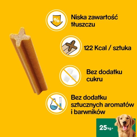 Pedigree DentaStix Przysmak Dentystyczny Dla Psów Od 4 Miesiąca I Powyżej 25kg 270g Pedigree Pedigree DentaStix Przysmak Dentystyczny Dla Psów Od 4 Miesiąca I Powyżej 25kg 270g Pedigree