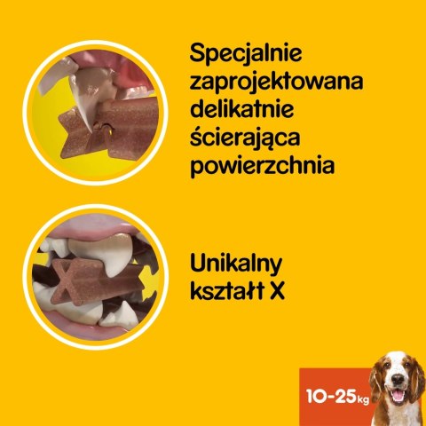 Pedigree DentaStix Przysmak Dentystyczny Dla Psów Od 4 Miesiąca I Wadze 10-25kg 180g Pedigree Pedigree DentaStix Przysmak Dentystyczny Dla Psów Od 4 Miesiąca I Wadze 10-25kg 180g Pedigree